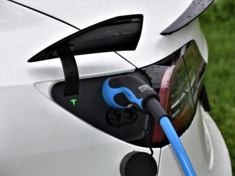 Charging a Tesla